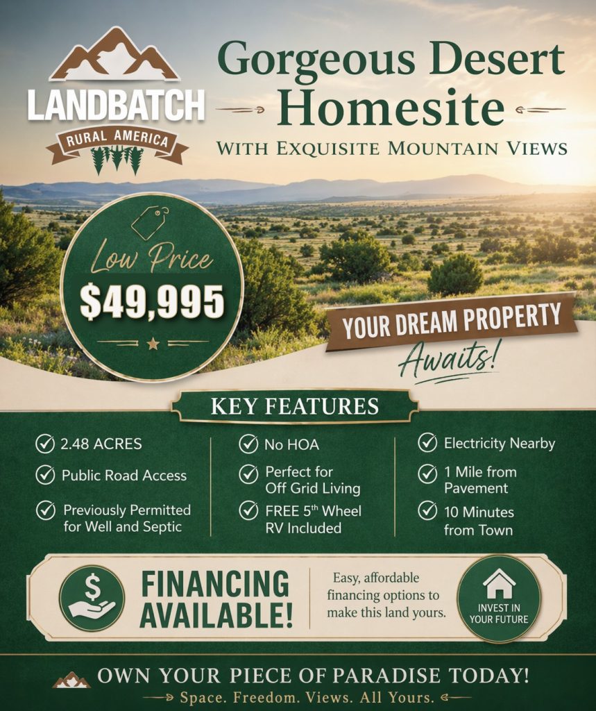 2.48 Acres - Chino Valley Arizona - 104Z N Firestar Ln,