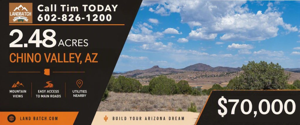 2.48 Acres - Chino Valley Arizona - 14XX Bison Hunt Way