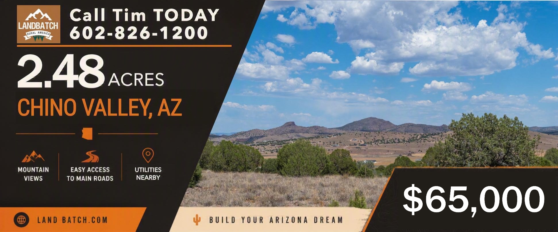 2.48 Acres - Chino Valley Arizona - 14XX Bison Hunt Way