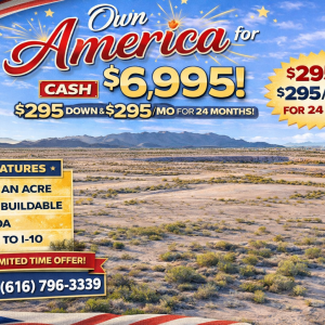 0.325 Acre Buildable Lot 3910 N Luna Dr, Eloy, AZ 85131 | Only $6995