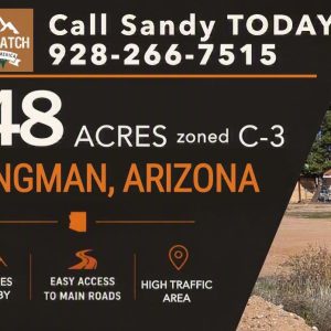 .48 acres - Kingman, AZ "Arcadia Addition", zoned C-3!!! #32005027A, 32005028A, 32005029A