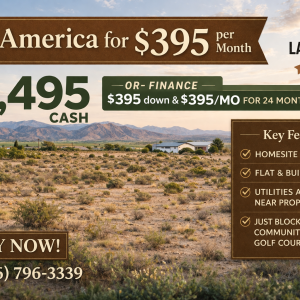 .28 acre - Valle Vista homesite - 7377 Skull Ave. Kingman AZ 86401