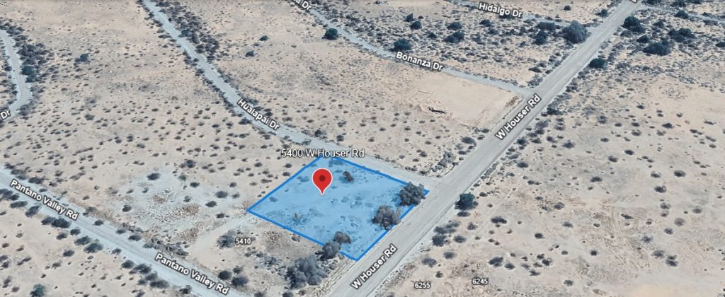Accessible 1/2 acre at 5400 W Houser Rd, Eloy AZ